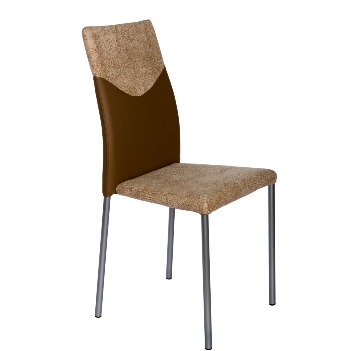 Scaun Celine , tapitat cu piele ecologica - imagine 3