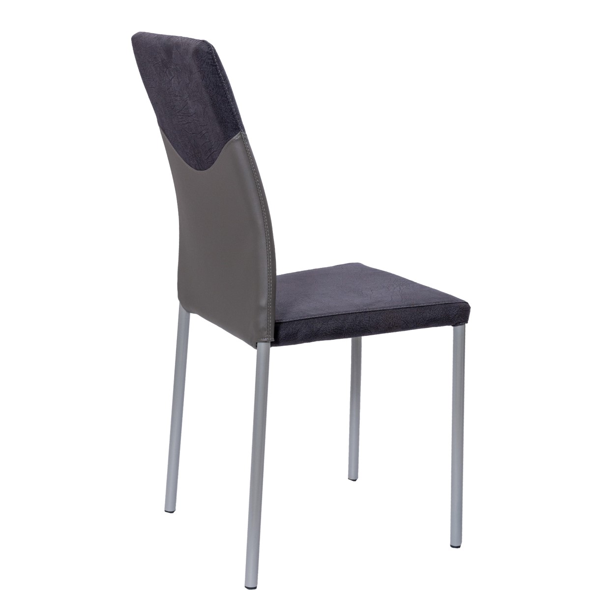 Scaun Celine , tapitat cu piele ecologica - imagine 6
