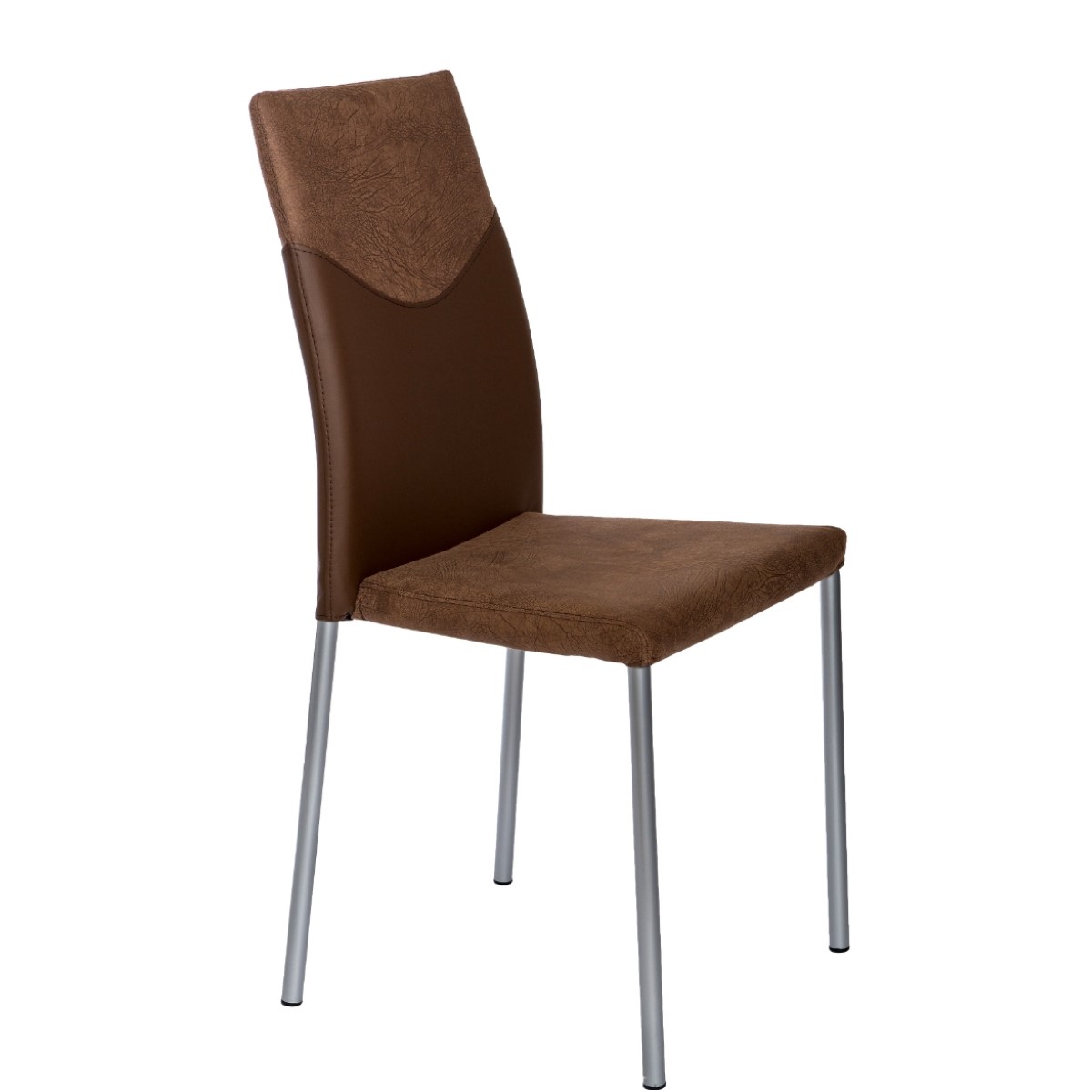 Scaun Celine , tapitat cu piele ecologica - imagine 7