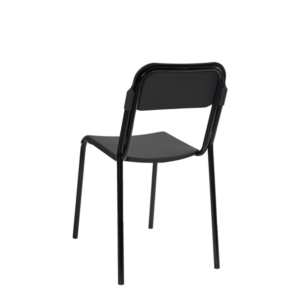 Scaun Lucky, din material plastic, cu cadru vopsit. - imagine 3