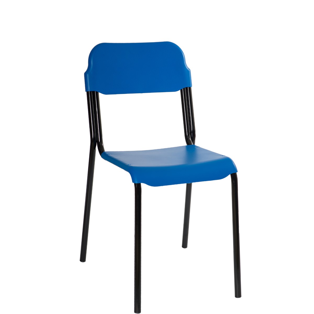 Scaun Lucky, din material plastic, cu cadru vopsit. - imagine 4